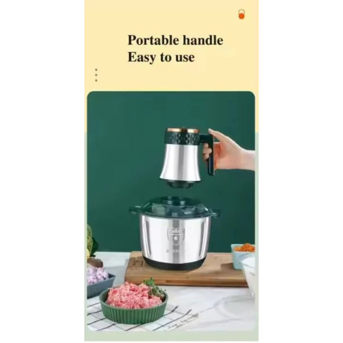 Stainless Steel Food Chopper