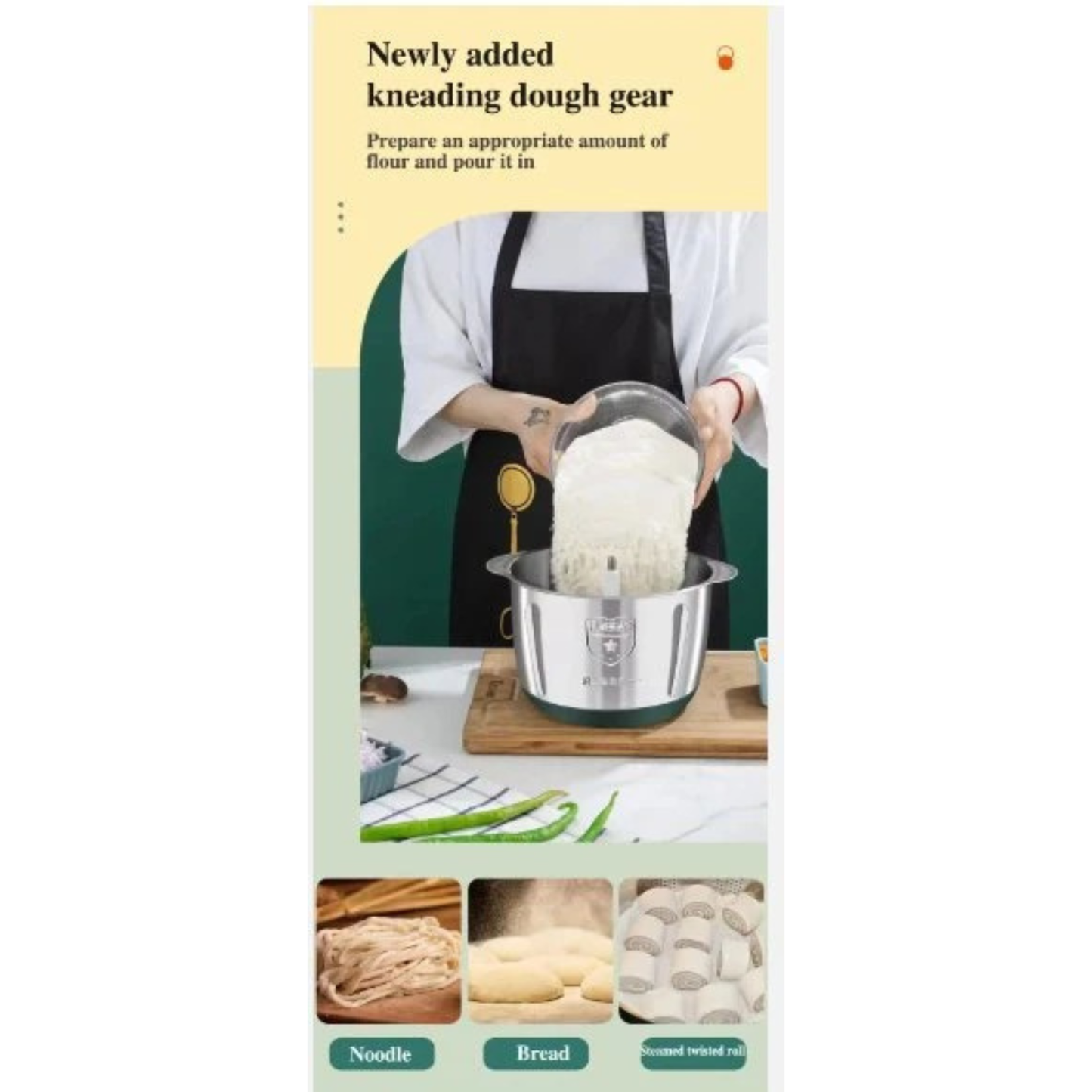 Stainless Steel Food Chopper