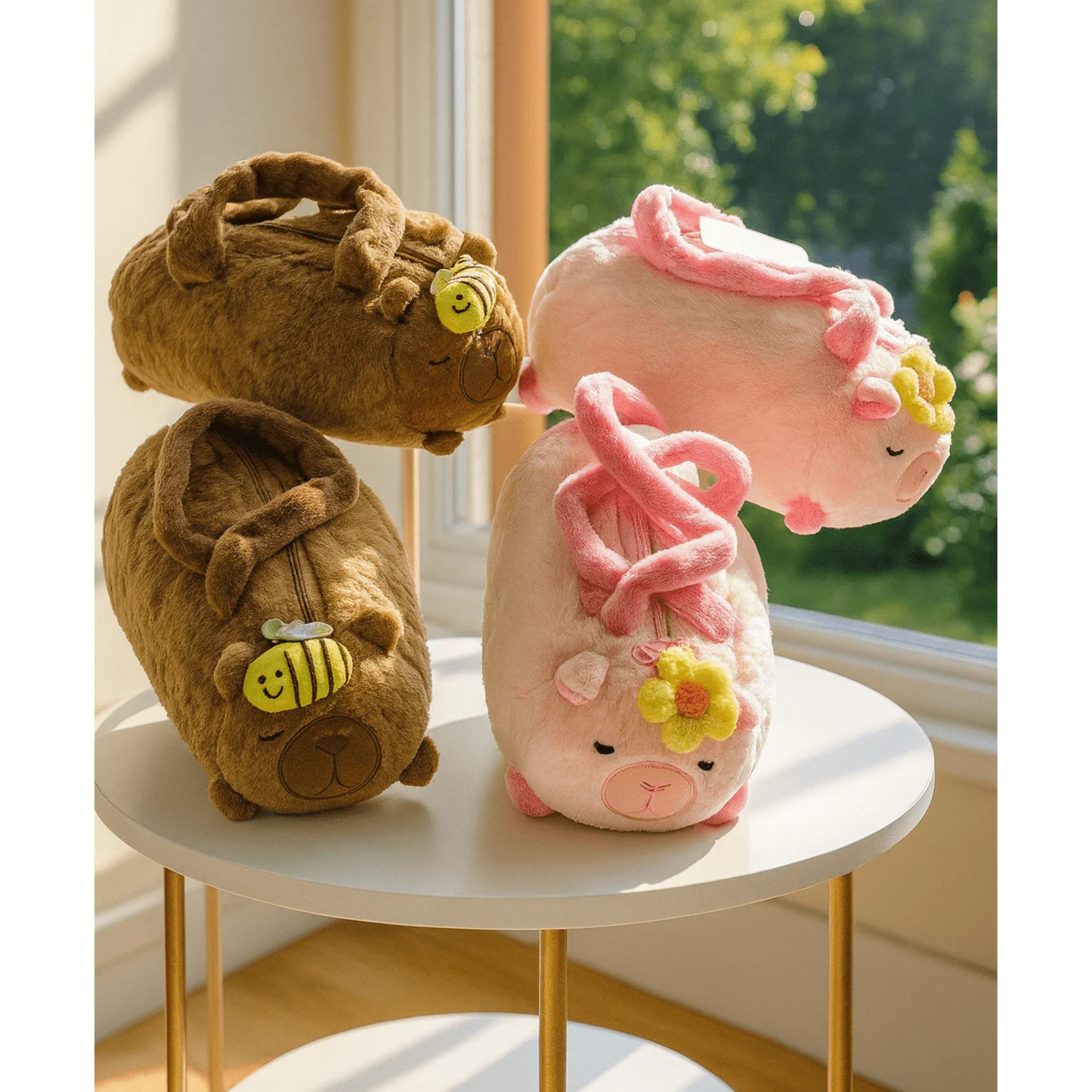 Plush Animal Handbag with Cute Design