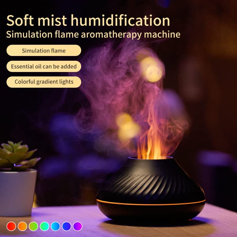 USB Portable Air Humidifier With Color Night Light Mist Maker Fogger LED Light