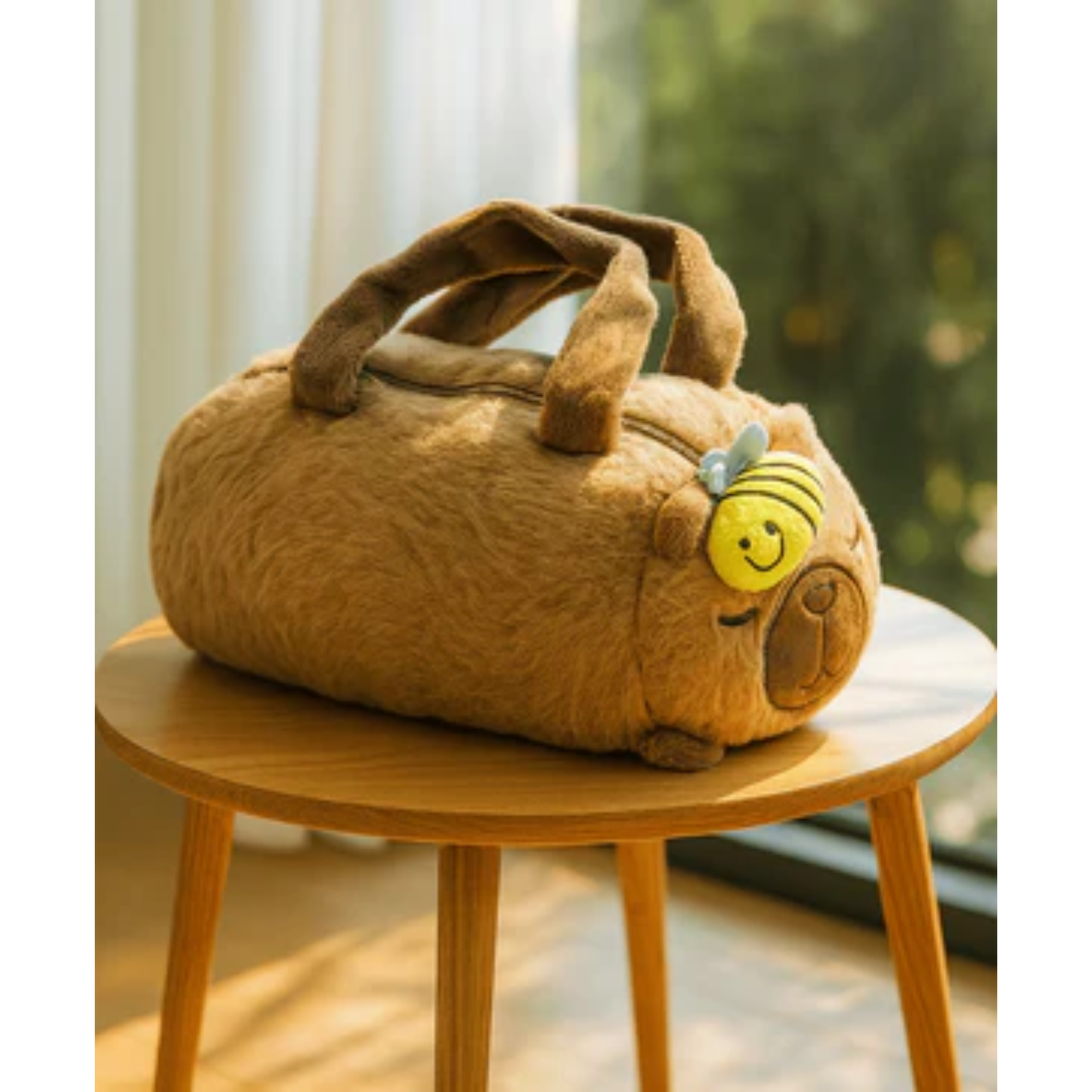 Plush Animal Handbag with Cute Design