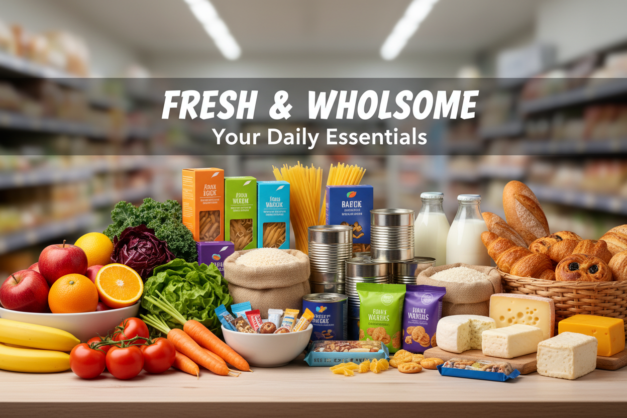 All Grocery Products in one banner