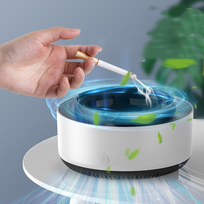 Electronic Intelligent Ashtray Air Purifier