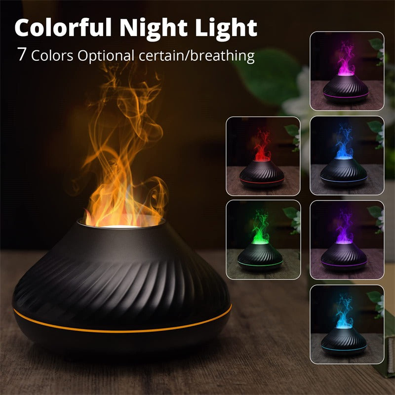 USB Portable Air Humidifier With Color Night Light Mist Maker Fogger LED Light